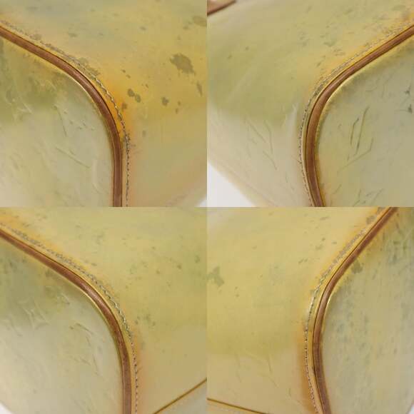 LOUIS VUITTON Monogram Vernis Houston Hand Bag Gris M91053 - Picture 10 of 13